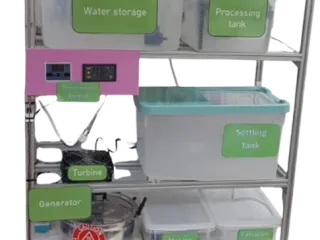 This is a picture showing our system SmartCycle Biofuel