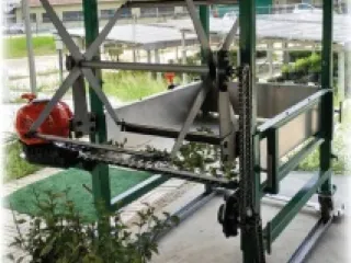 New Harvesting Machine For Agrivoltaic Herbal Crops Based On Reel-wheel Rotating Mechanism