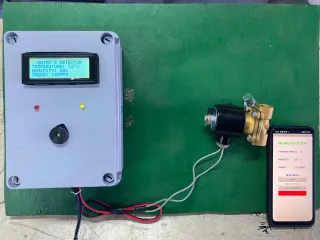 Hazardous Gas Detection with IOT system